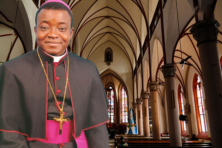 RELIGION CATHOLIQUE :   MGR NICODEME BARRIGAH-BENISSAN, NOUVEL ARCHEVEQUE DE LOME