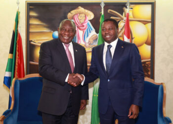 LE PRESIDENT SUD-AFRICAIN,  CYRIL RAMAPHOSA ETAIT EN VISITE D’AMITIE ET DE TRAVAIL AU TOGO