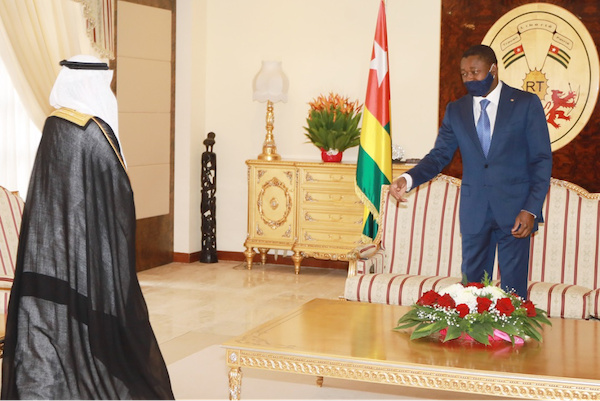 TOGO-ARABIE SAOUDITE : LE NOUVEL AMBASSADEUR D’ARABIE SAOUDITE A PRIS FONCTION