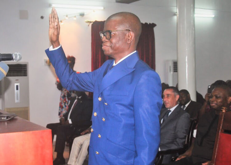 COUR SUPREME : LE NOUVEAU PRESIDENT DE HAPLUCIA, ABA KIMELABALO A PRETE SERMENT