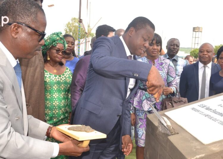 FAURE GNASSINGBE LANCE LES TRAVAUX DE CONSTRUCTION DE L’UNIVERSITE DE KARA