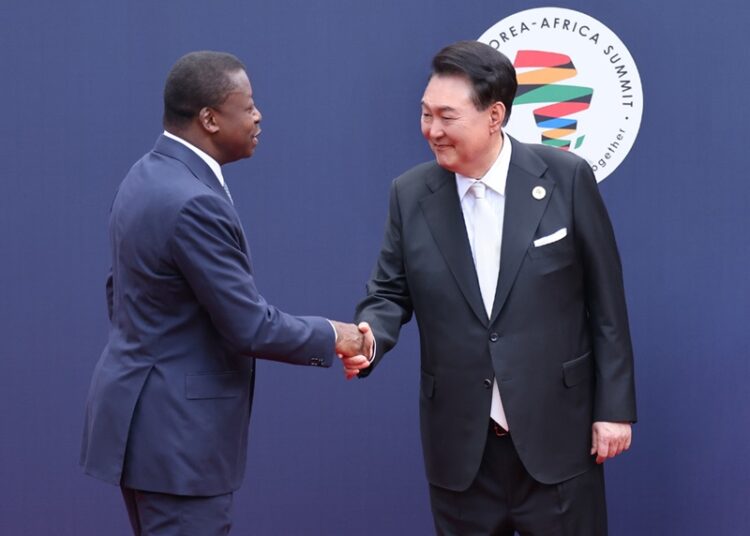 FAURE GNASSINGBÉ AU SOMMET CORÉE-AFRIQUE :